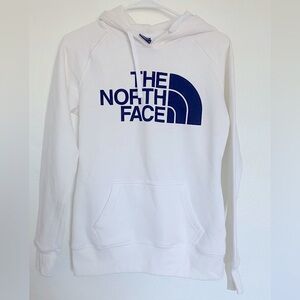 North face Hoodie Women White XSMALL